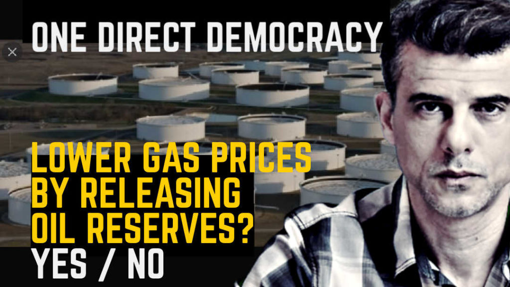 Gas prices. Adam Radly. One Direct Democracy.